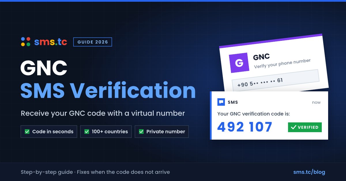 GNC SMS Verification: Log In to the GNÇ App by Code (2026)