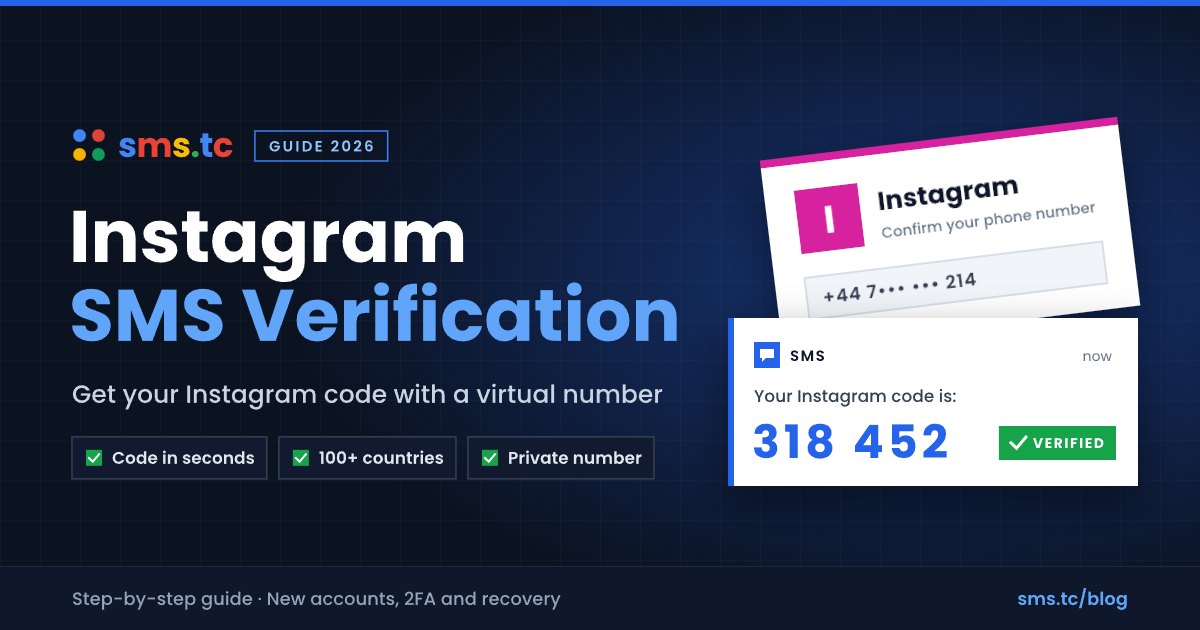 Instagram SMS Verification: How to Get Your Code (2026 Guide)
