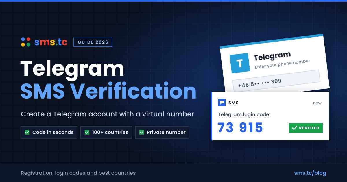 Telegram SMS Verification: How to Get Your Login Code (2026)